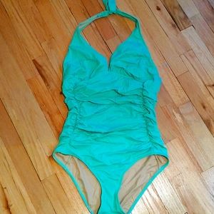 JCrew halter neck swimsuit. New without tags.
